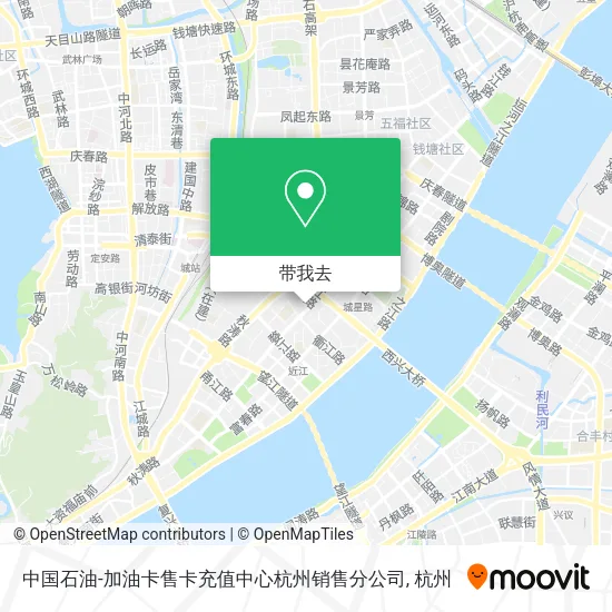 中国石油-加油卡售卡充值中心杭州销售分公司地图
