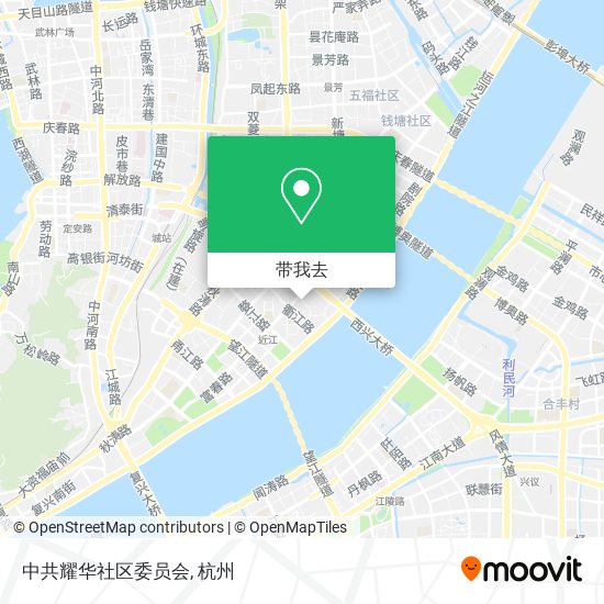 中共耀华社区委员会地图