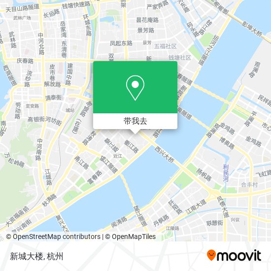 新城大楼地图