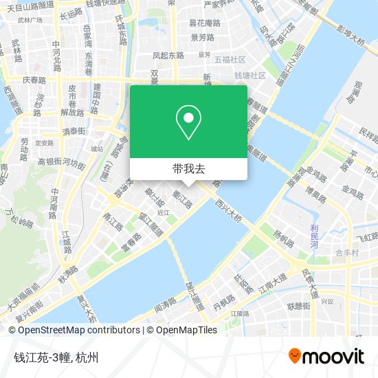 钱江苑-3幢地图