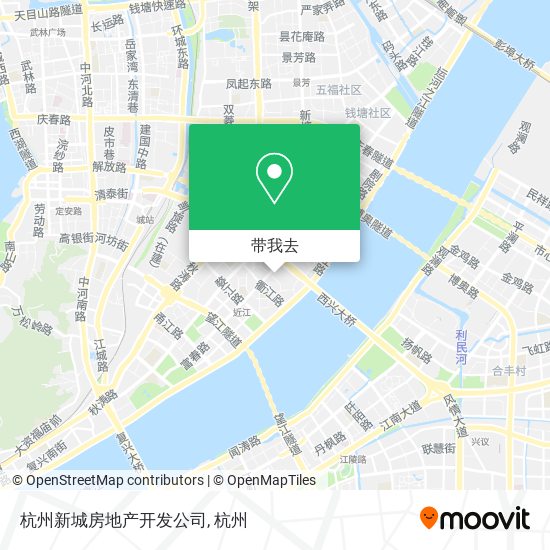 杭州新城房地产开发公司地图