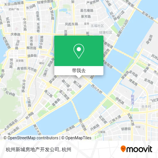杭州新城房地产开发公司地图
