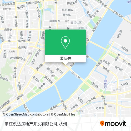 浙江凯达房地产开发有限公司地图