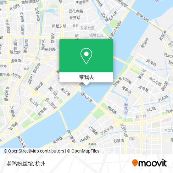 老鸭粉丝馆地图