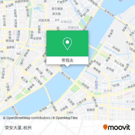 荣安大厦地图