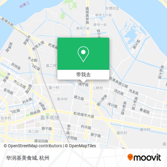 华润基美食城地图