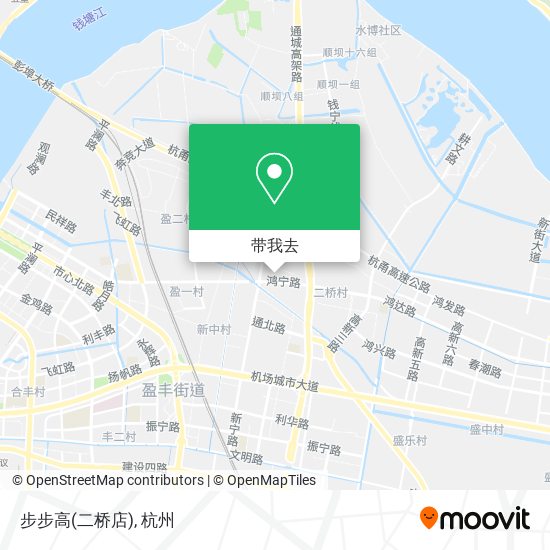 步步高(二桥店)地图