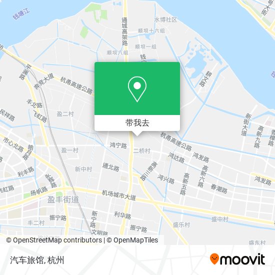 汽车旅馆地图