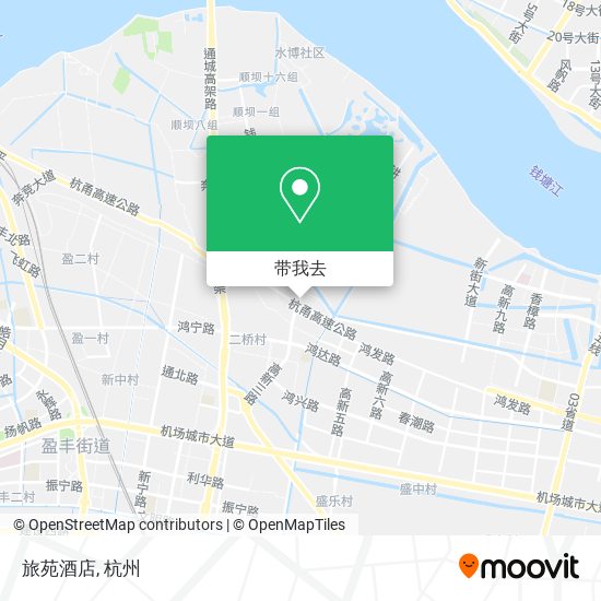 旅苑酒店地图