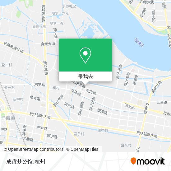 成谊梦公馆地图