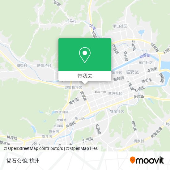 褐石公馆地图