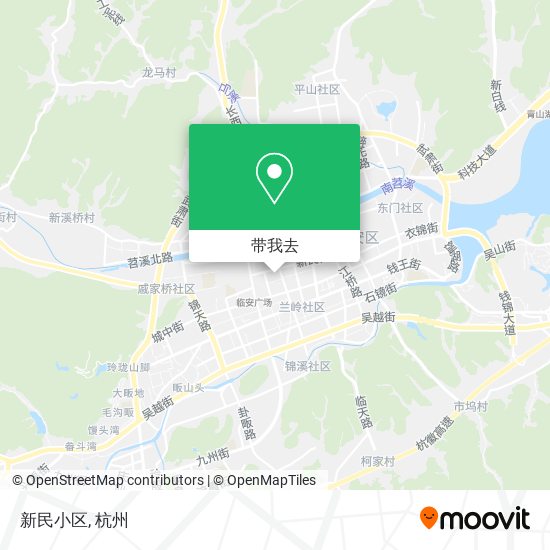 新民小区地图