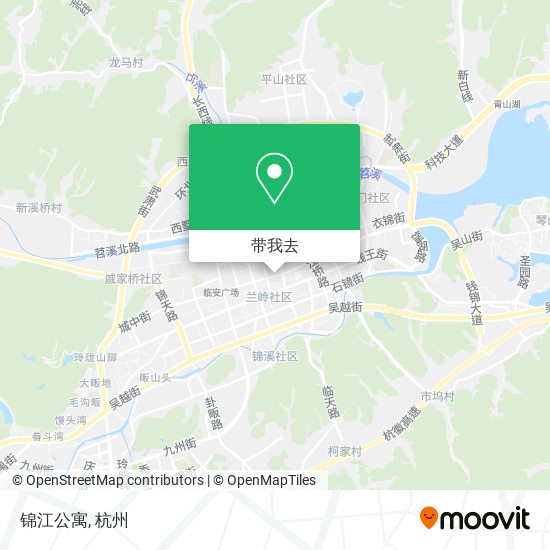 锦江公寓地图