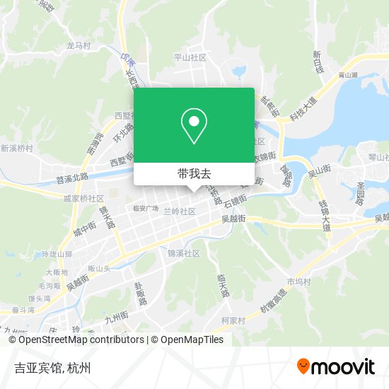 吉亚宾馆地图