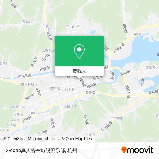X-code真人密室逃脱俱乐部地图
