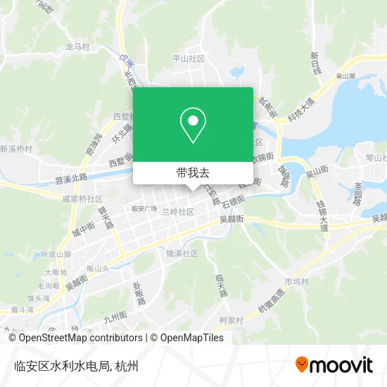 临安区水利水电局地图
