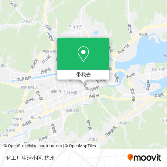 化工厂生活小区地图