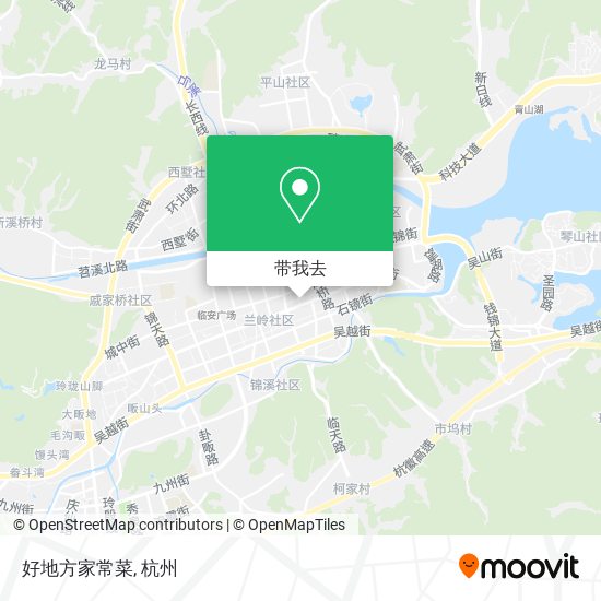 好地方家常菜地图