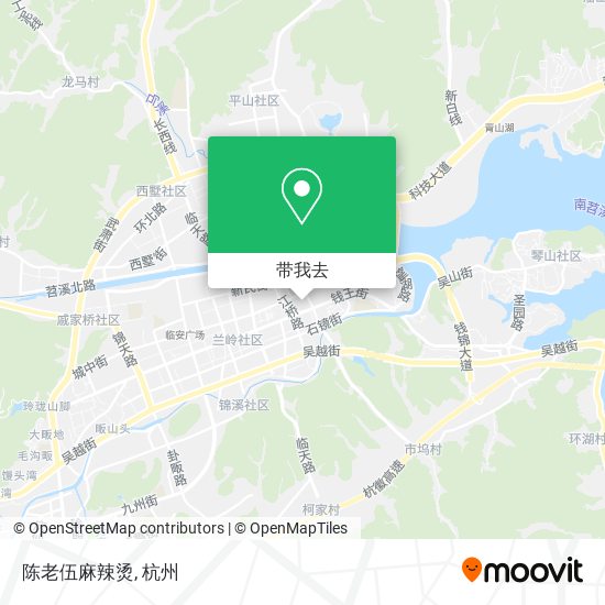 陈老伍麻辣烫地图