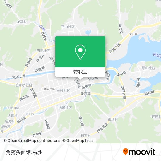 角落头面馆地图
