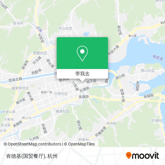 肯德基(国贸餐厅)地图