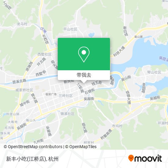 新丰小吃(江桥店)地图