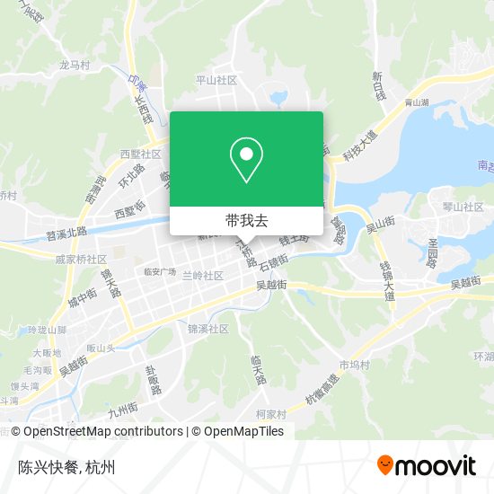 陈兴快餐地图