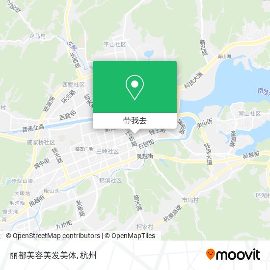 丽都美容美发美体地图