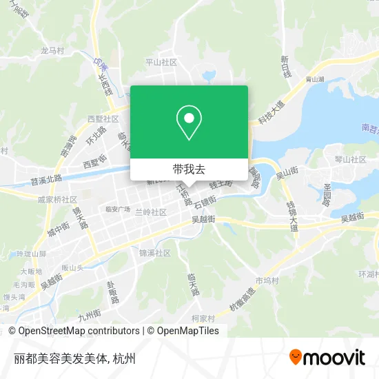 丽都美容美发美体地图