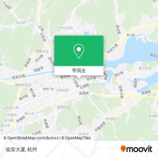 临安大厦地图