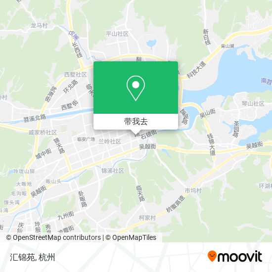 汇锦苑地图