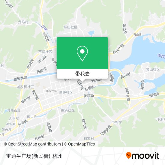 雷迪生广场(新民街)地图