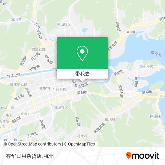 存华日用杂货店地图
