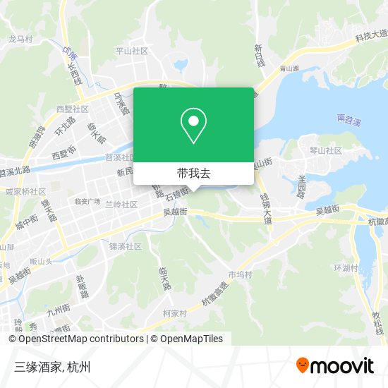 三缘酒家地图