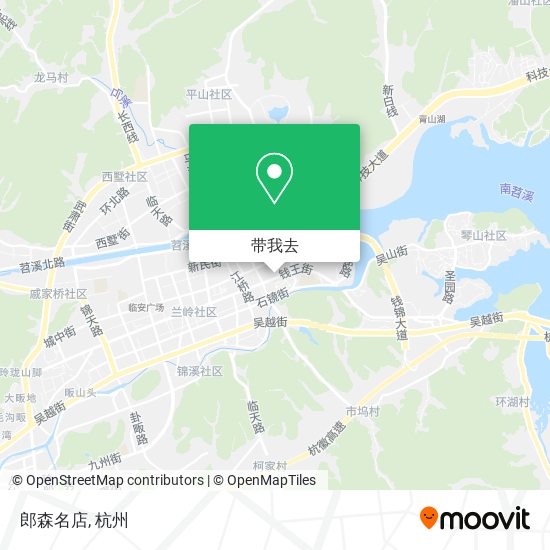 郎森名店地图