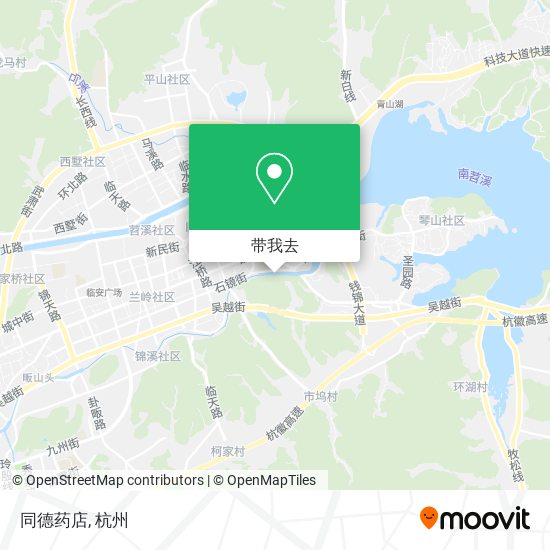 同德药店地图