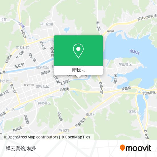祥云宾馆地图