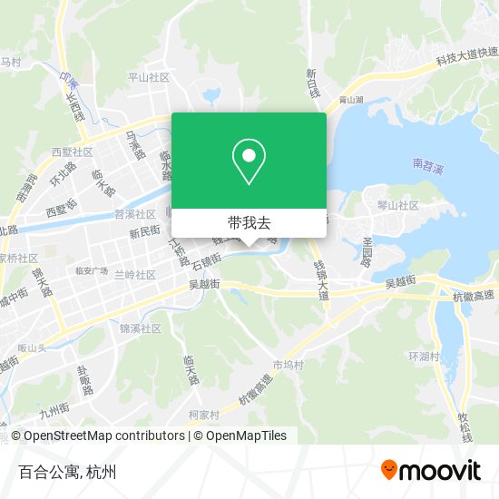 百合公寓地图