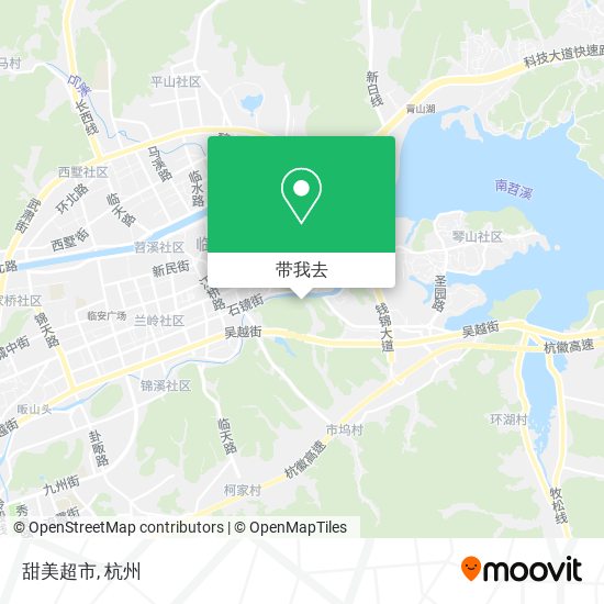 甜美超市地图