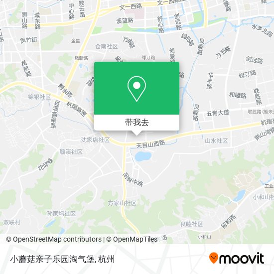 小蘑菇亲子乐园淘气堡地图