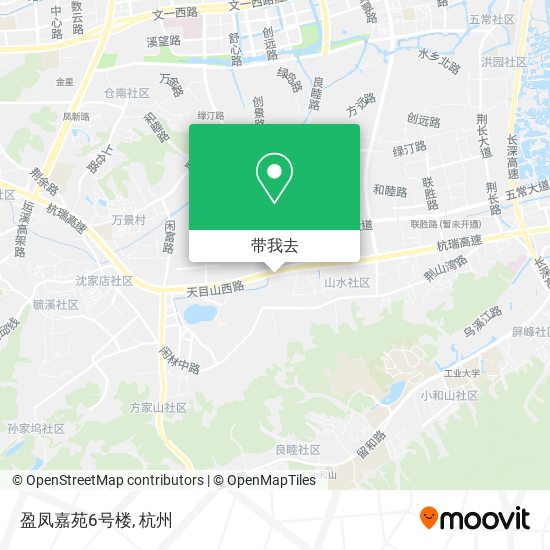 盈凤嘉苑6号楼地图