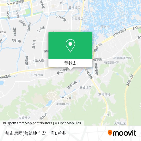 都市房网(善筑地产宏丰店)地图