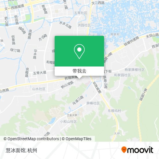 慧冰面馆地图
