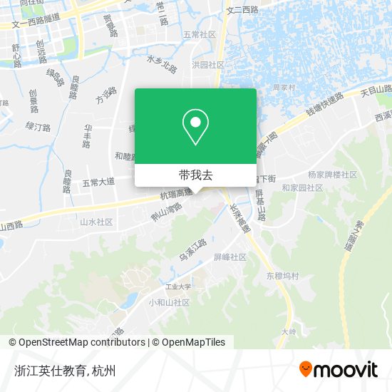 浙江英仕教育地图