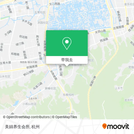 美娟养生会所地图