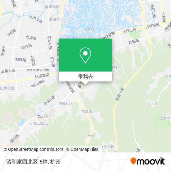留和家园北区-6幢地图