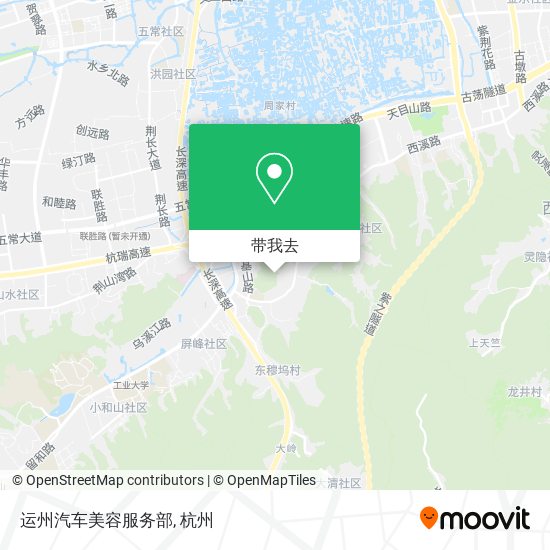 运州汽车美容服务部地图