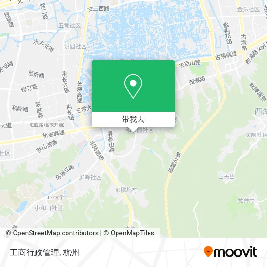 工商行政管理地图
