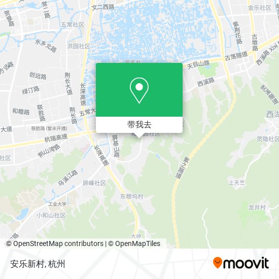 安乐新村地图