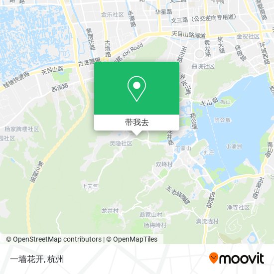 一墙花开地图